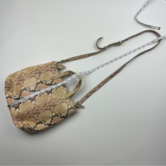Madewell Snakeskin Zip-Top Transport Leather Crossbody - Picture 4 of 10